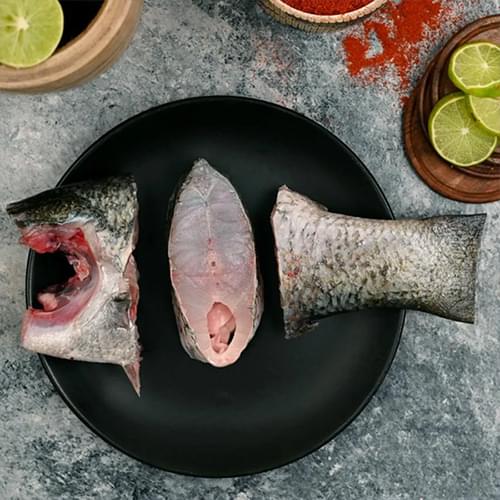 Sea Bass / Bhetki Fish (Curry Cut)